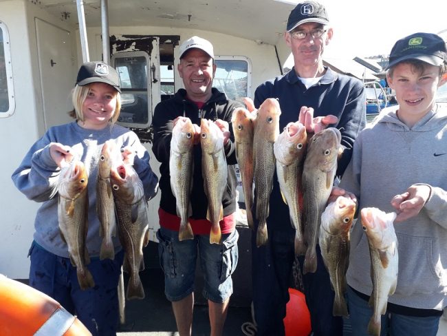 Whitby_Fishing_Trips_Cod_Ling_Fishing-Whitby-30th-June-2018-12 Whitby Fishing Trips - Cod, Ling, Codling Wreck and Reef Fishing from the port of Whitby North Yorks http://www.whitbyfishingtrips.co.uk