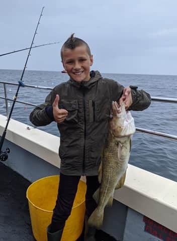 Whitby Fishing Trips - Cod, Ling, Codling Wreck and Reef Fishing from the port of Whitby North Yorks http://www.whitbyfishingtrips.co.uk